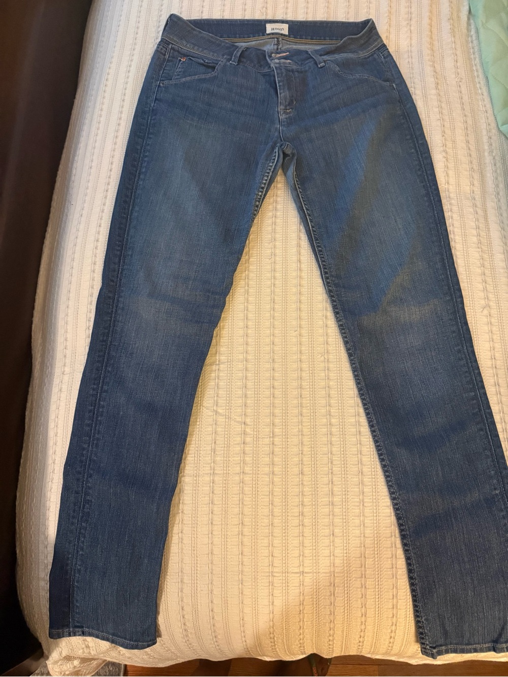 Hudson Jeans Skinny in Classic Blue Denim